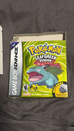 Pokemon leaf green complete in box