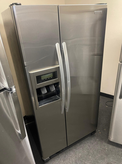 KitchenAid Side‑by‑Side Fridge – Stainless, Ice/Water Dispenser