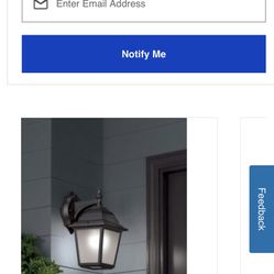 exelente candil para exterior nuevo $15