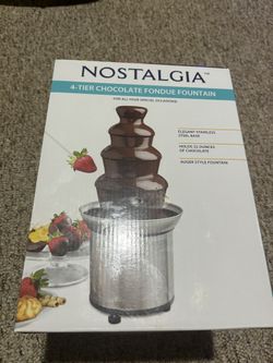 4 Tier Chocolate Fondue fountain