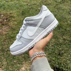 Nike Dunk Low GS “Two-Toned Grey” Size 4.5Y/6W