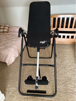 Inversion table/Hang ups