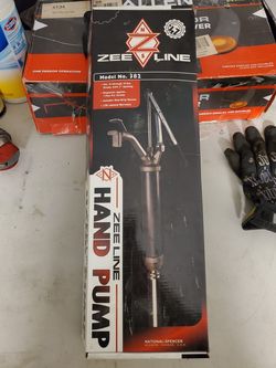 Zee line hand pump 382