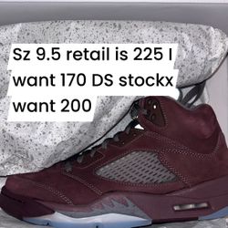 Jordan 5 Size 9.5