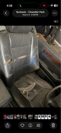 1995 E320 convertible seats only no rails