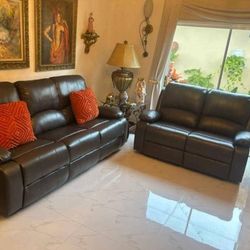 Sofá Y Lovesaet En Negro  