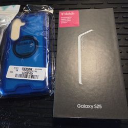 Samsung S25 Blue T-mobile Only