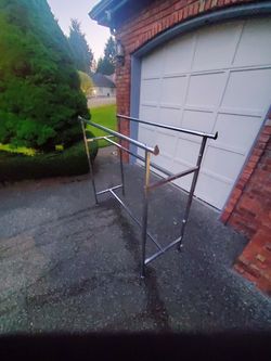 Retail Store Clothing Rack