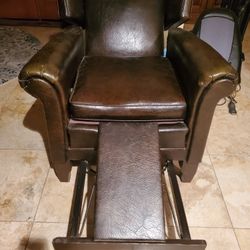 Old Leather Chair 