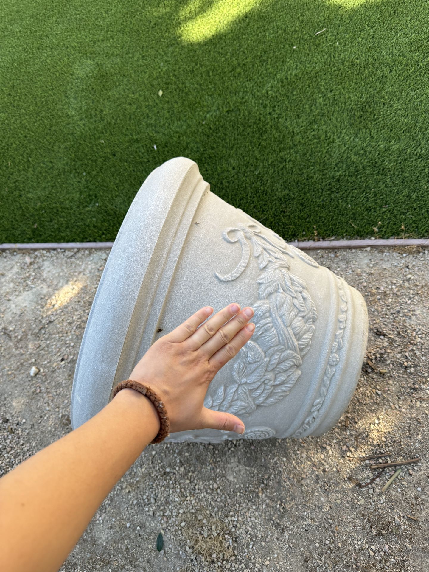 22inches Wide Very Large Plastic Planter Pot