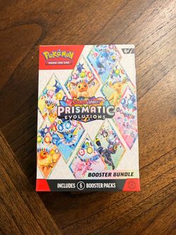 Pokemon TCG Prismatic Evolutions Booster Bundle