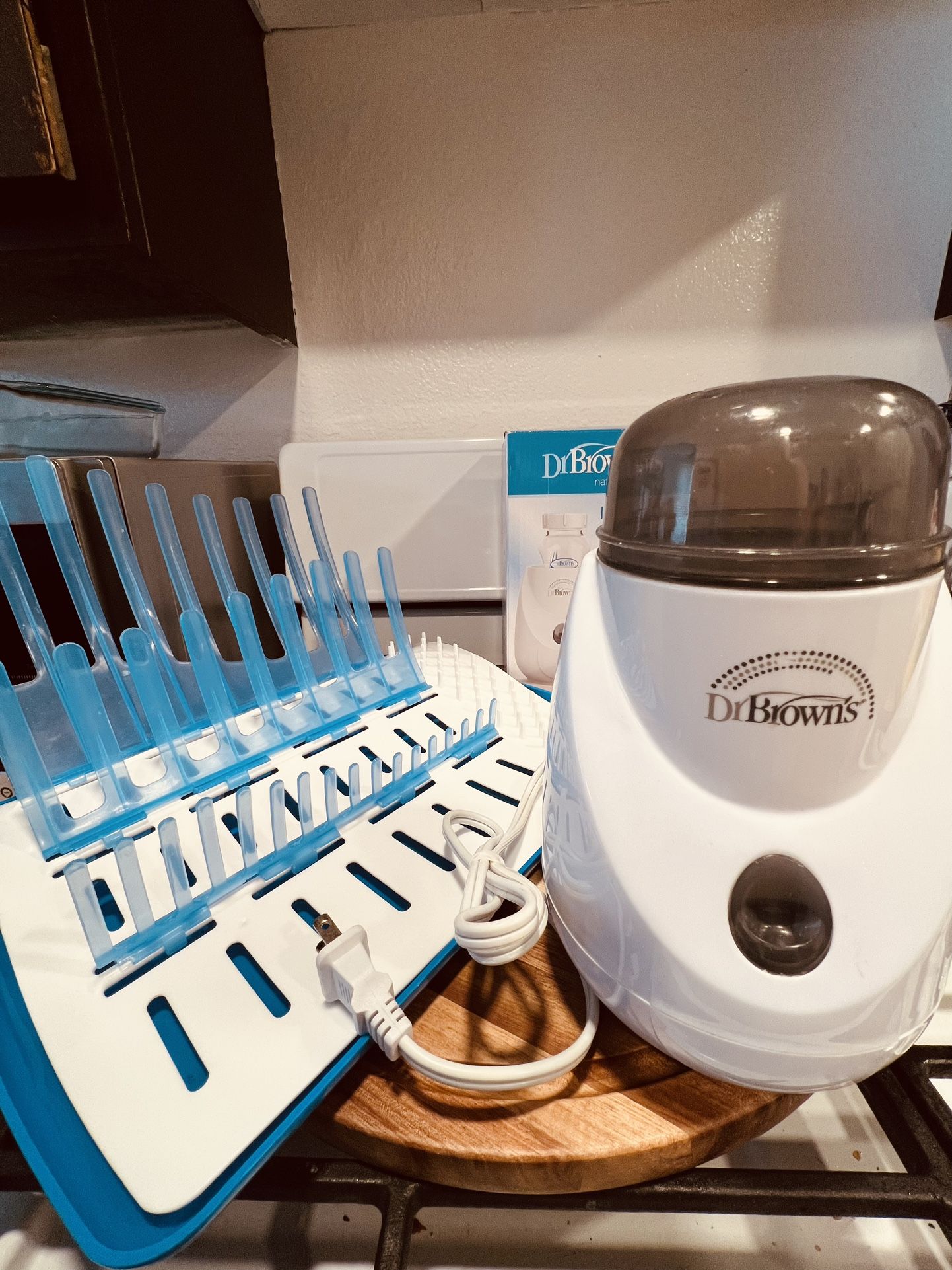 Baby Bottle Warmer And Rack
