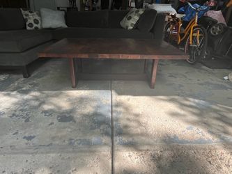 Burl Wood Coffee Table
