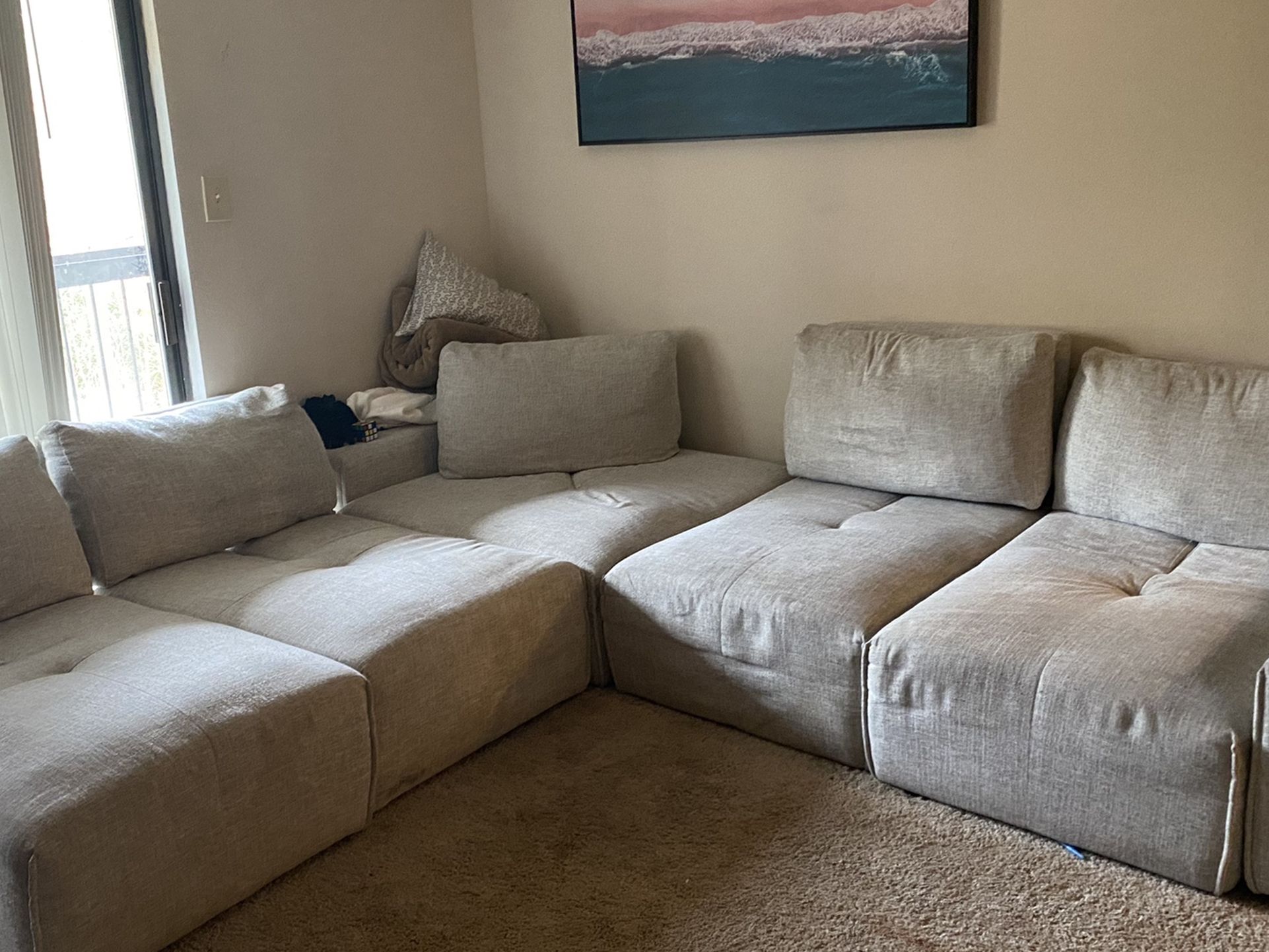 5 Piece sectional