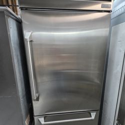 36" GE MONOGRAM BUILT IN BOTTOM FREEZER STAINLESS STEEL 