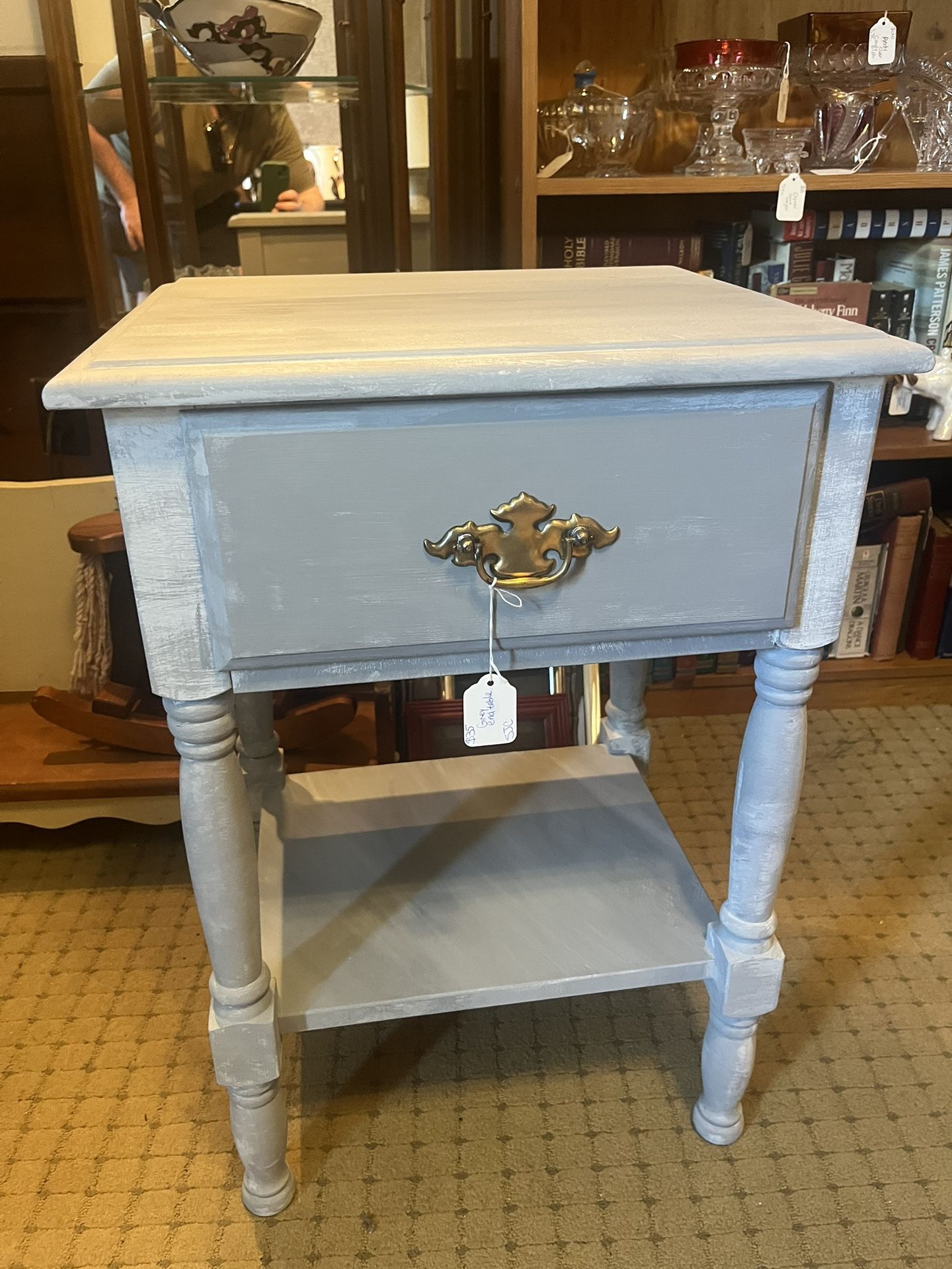 Refurbished Vintage End Table