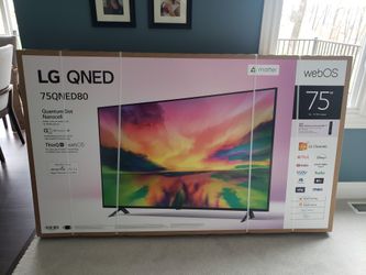 75" LG QNED 4K 120 Hz Smart TV