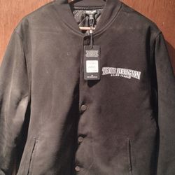 True Religion Bomber Jacket Tag Attached New