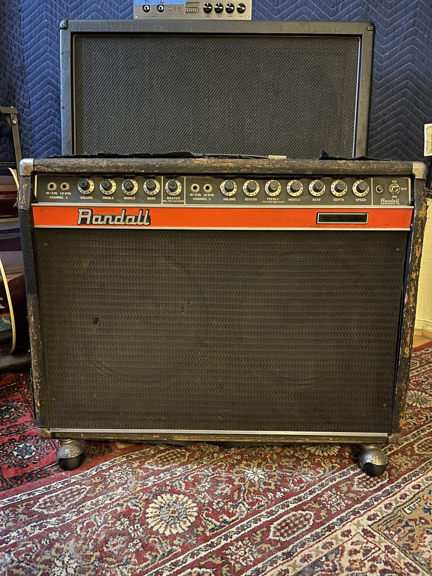 Randall rg 120 commander guitar amplifier