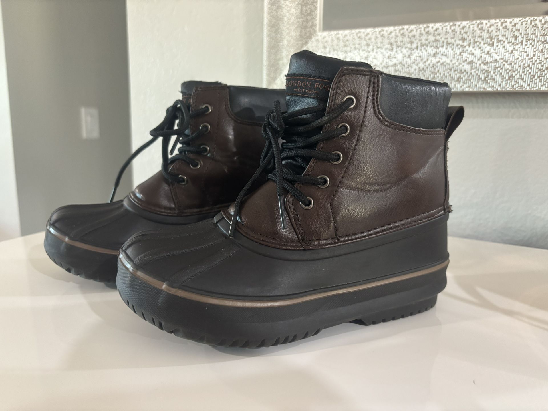 London Fog Jr Ashford Waterproof boots (duck boots)