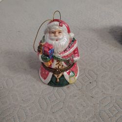 Vintage Santa Music Box