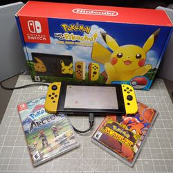 Nintendo Switch Let's Go Pikachu