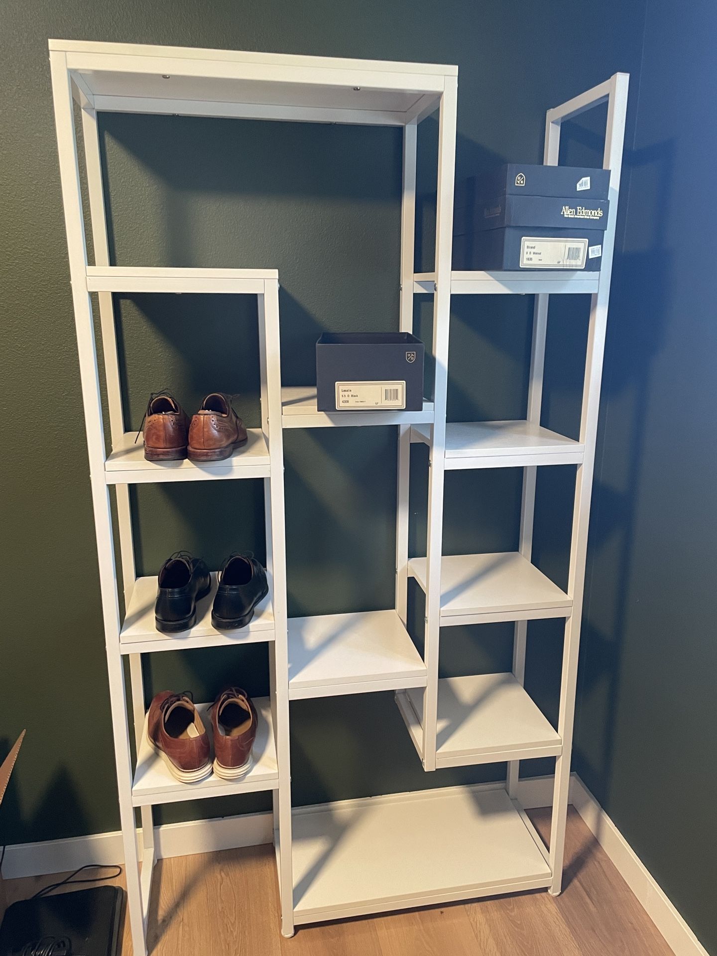 Tall White Shelf
