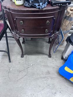 SUPER VINTAGE AND GENUINE MAHOGANY DRAWER STAND