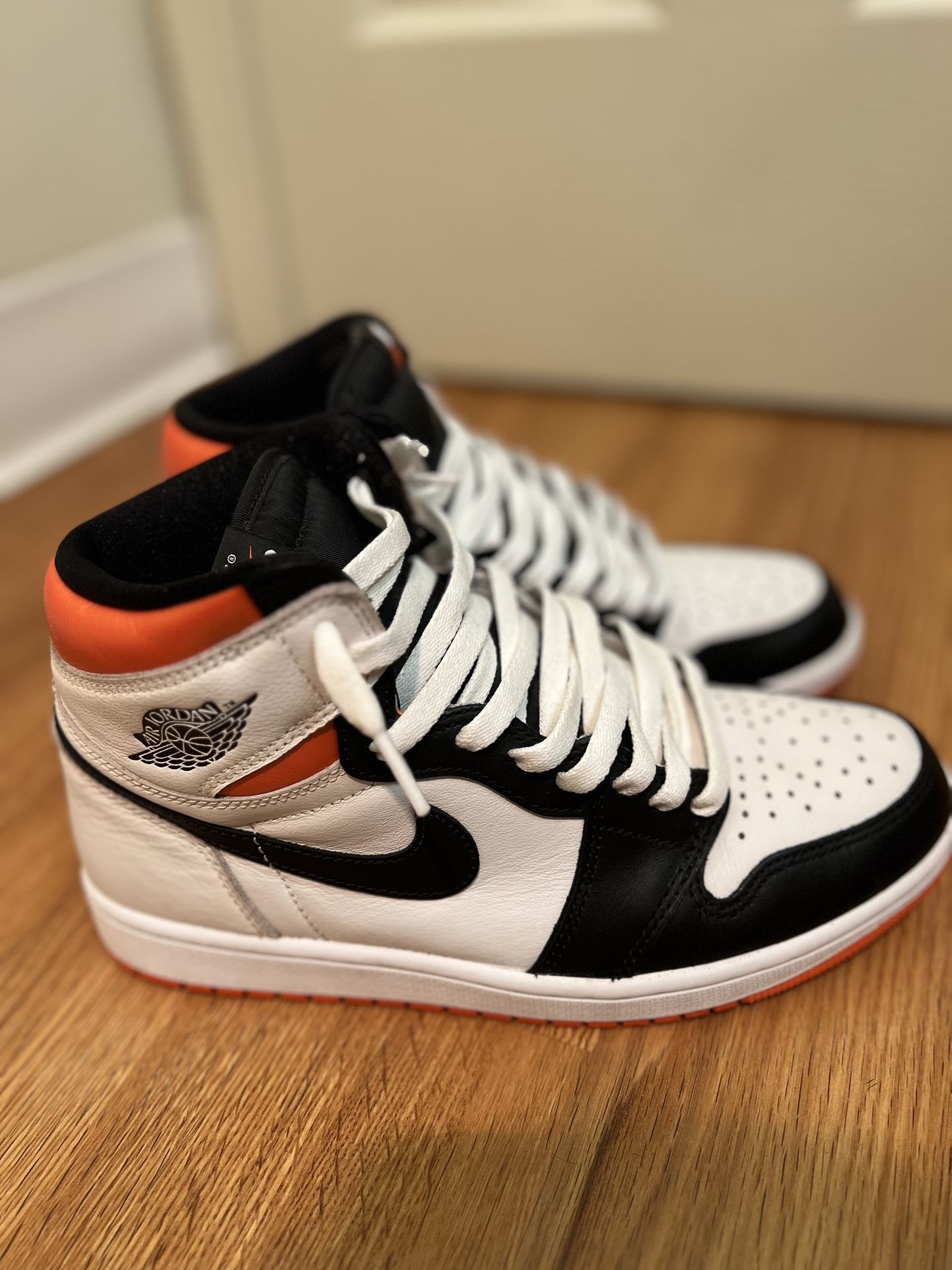 Air Jordan 1 Retro High OG Electro Orange $75