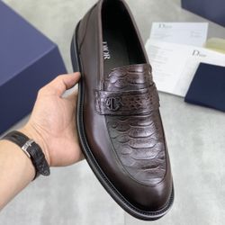 Dior CD Men’s Leather Shoes With Box 2026 New 