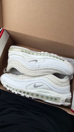 Nike Air Max 97 "Triple White / Wolf Grey" Size 11