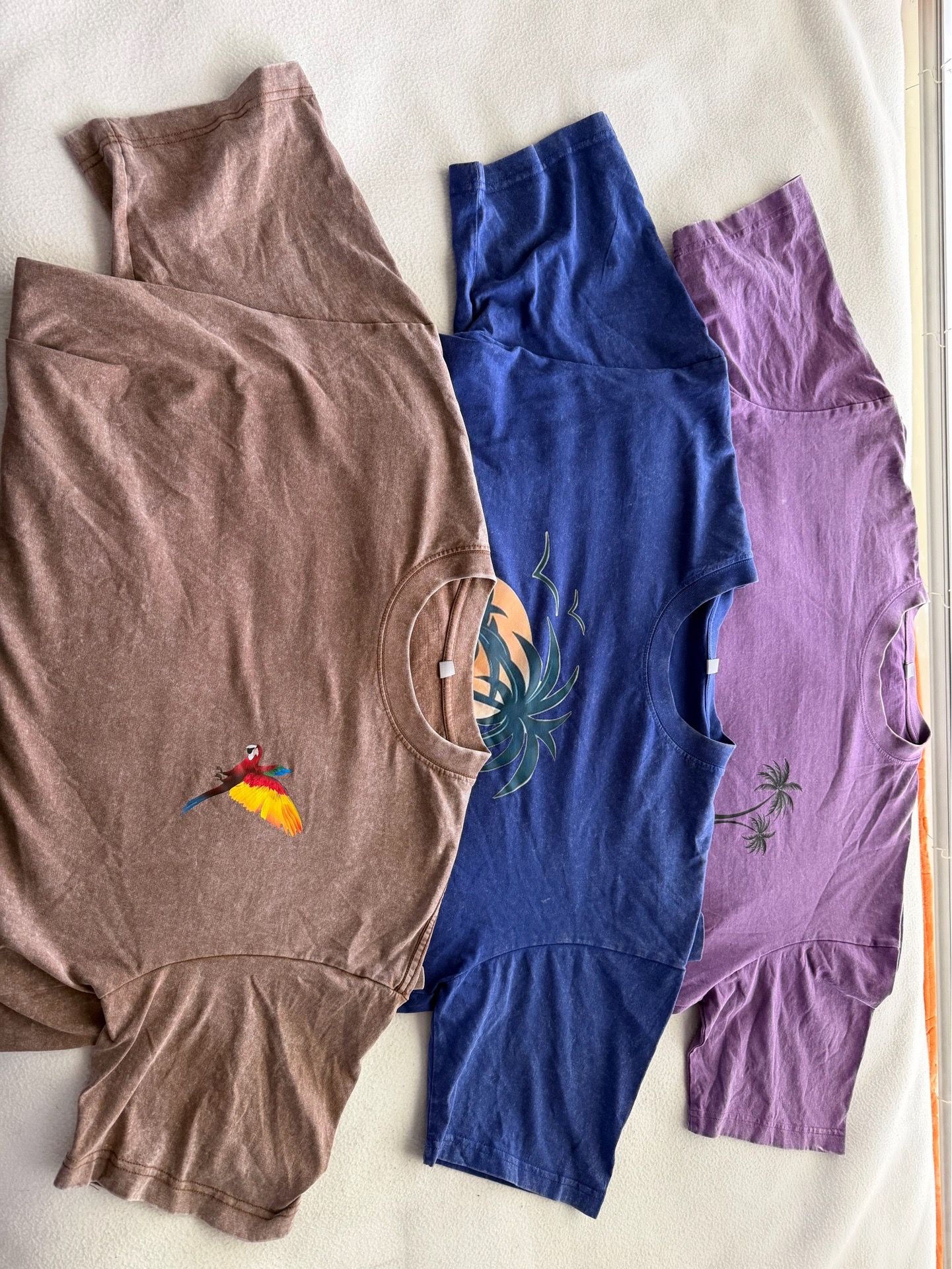 Men’s T-shirts. All three are included for the same price.