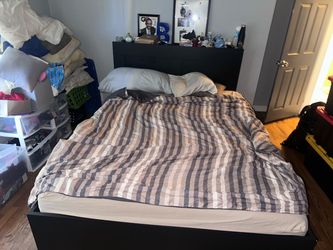 Two queen beds with mattress