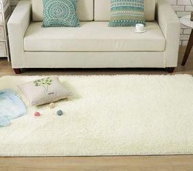 Fluffy area rugs
