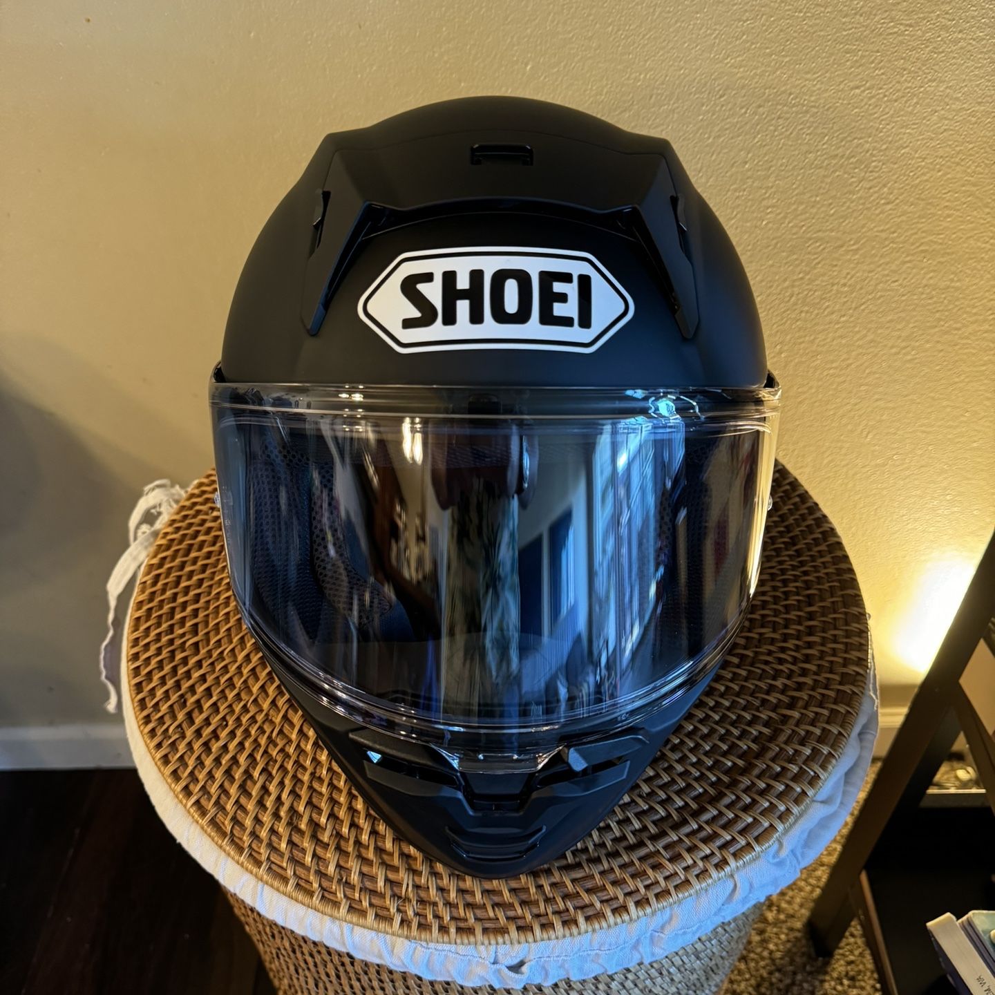 photochromic motorcycle helmet shoei CWR-1 Shield with Pinlock Pins reducing glare in bright conditions and enhancing visibility in low light—no swapping shields required Shoei CWR-F2 Transitions Photochromic Visor