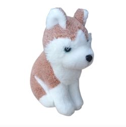Our Generation By Battat Tan & White Husky Puppy Dog Plush Stuffed Animal 6.5"