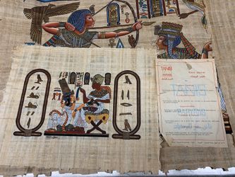 Egyptian Tania papyrus