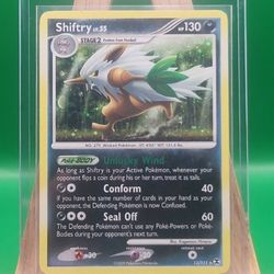 [Vintage]Shiftry 13/111 2009 Rising Rivals Rare Holo Pokemon TCG, LP