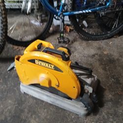 Dewalt Abraisive Chopsaw 