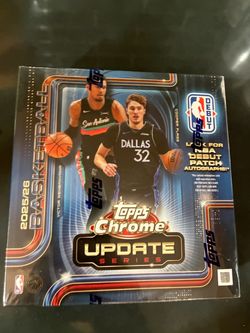 2025-2026 Topps Chrome Update Series NBA Basketball Mega Box