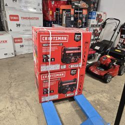 Brand new Craftsman Generator.
4500/3650 watts 
New in box 
$299