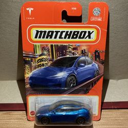 Matchbox / Tesla Model Y / Blue