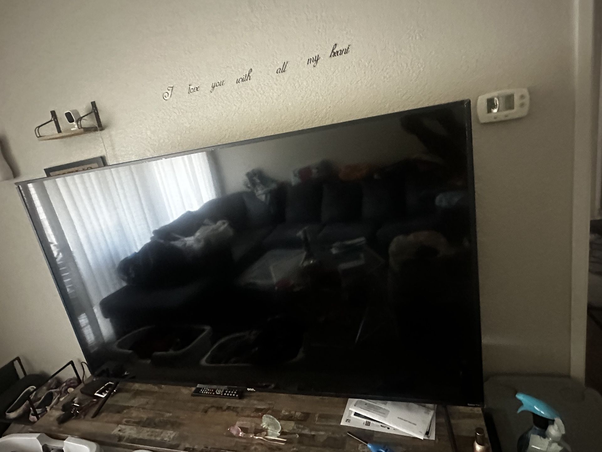 55 Inch Onn Flat Screen
