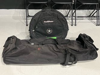 Drummers Cymbal Case and Hardware Case with Wheels
