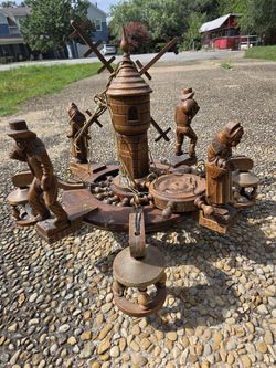 Dutch Windmill Chandelier