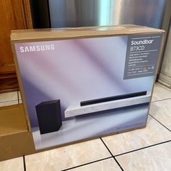 Samsung HW-B73CD 5.1ch Soundbar Home Theater System | Dolby Audio & DTS Virtual:X | Wireless Subwoofer  | Adaptive Sound