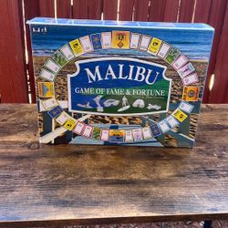 Malibu: Game of Fame & Fortune – Board Game (NEW, Sealed) ⭐