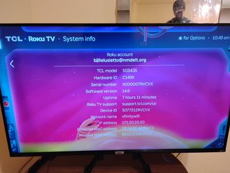 50 inch Roku TV 50S435