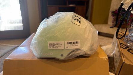 Celoid  kids bike helmet teal white small