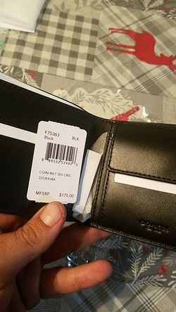 Coach men wallet